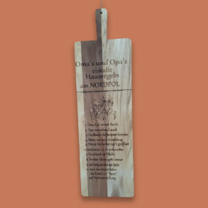 Oma und Opa Hausregeln – personalisierbar